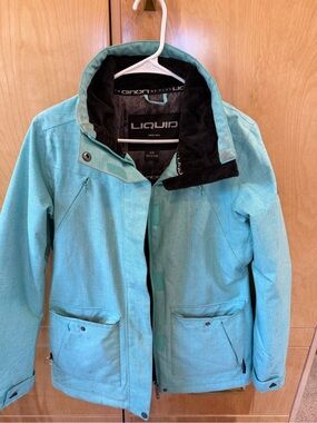 Liquido Aqua Teal Women's Ski Jacket